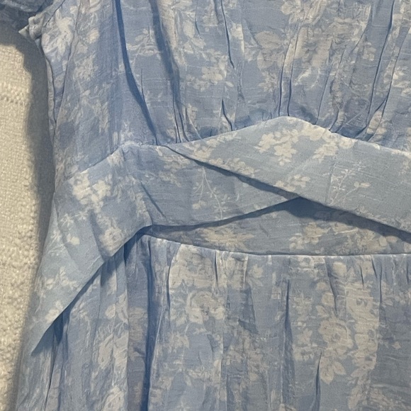 Francesca's Collections Blue and White Floral Dress - Picture 2 of 10